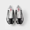 Patent Leather and Technical Fabric Prada America’s Cup Sneakers