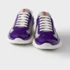 Patent Leather and Technical Fabric Prada America’s Cup Sneakers