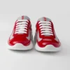 Patent Leather and Technical Fabric Prada America’s Cup Sneakers
