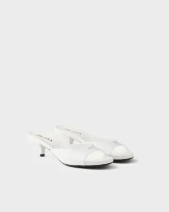 Patent Leather Kitten Heel Sandals