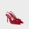 Patent Leather Slingback Pumps