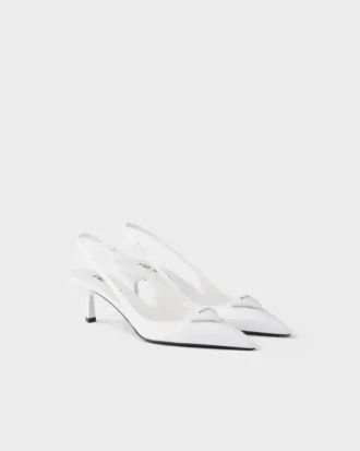 Patent Leather Slingback Pumps