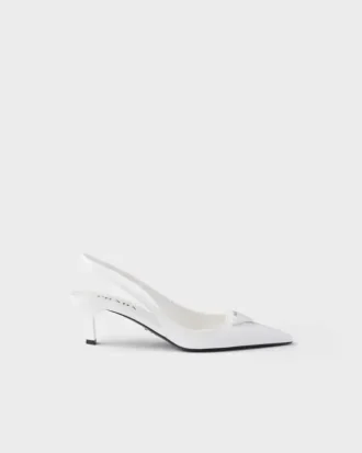 Patent Leather Slingback Pumps