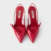 Patent Leather Slingback Pumps