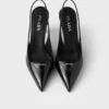 Patent Leather Slingback Pumps