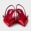 Patent Leather Slingback Pumps