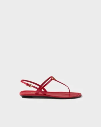 patent leather thong sandals 2 3 330x413 - Patent Leather Thong Sandals