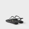 Patent Leather Thong Sandals