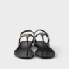 Patent Leather Thong Sandals