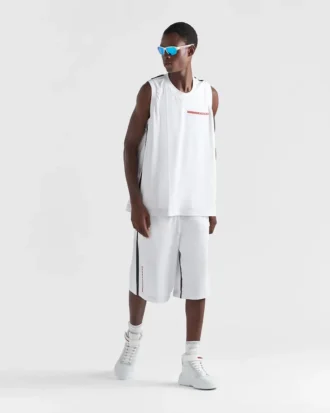 Piqua Bermudas with Tape Seams