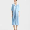 Ponga and Poplin Shirtdress