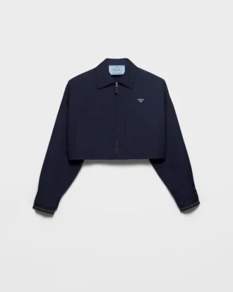 Poplin Blouson Jacket