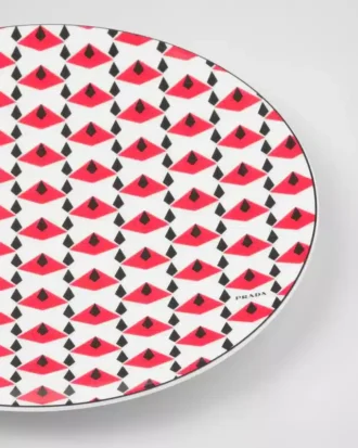 Porcelain Charger Plate – Vienna Red
