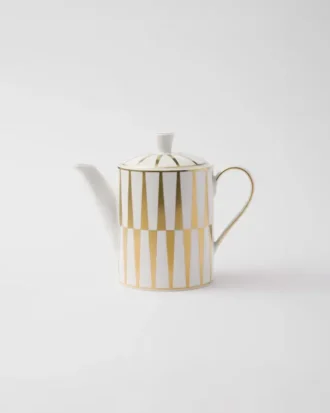 Porcelain Coffee Pot – Stripes