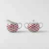 Porcelain Milk Jug and Sugar Bowl Set – Vienna Red