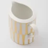 Porcelain Milk Jug – Stripes