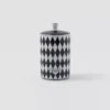 Porcelain Scented Candle – Checkerboard