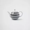 Porcelain Teapot – Checkerboard