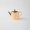 Porcelain Teapot – Solid Gold