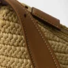Prada Aimae Large Crochet and Leather Bag