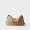 Prada Aimae Large Leather Shoulder Bag