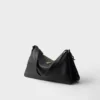 Prada Aimae Large Leather Shoulder Bag