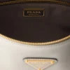 Prada Aimae Large Leather Shoulder Bag