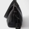 Prada Aimae Large Leather Shoulder Bag