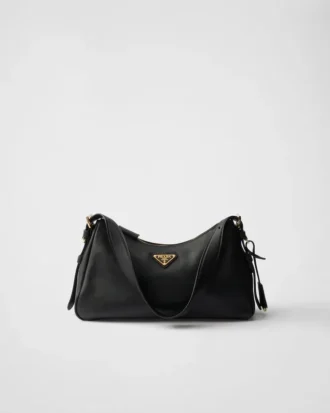 Prada Aimae Medium Leather Shoulder Bag