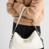 Prada Aimae Medium Leather Shoulder Bag