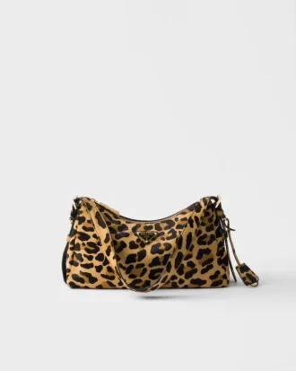 Prada Aimae Medium Printed Leather Shoulder Bag