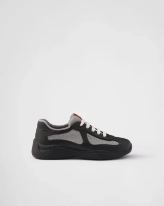 Prada America’s Cup Soft Rubber and Bike Fabric Sneakers
