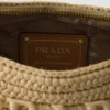 Prada Arqua Crochet Shoulder Bag