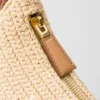 Prada Arqua Crochet Shoulder Bag