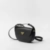 Prada Arqua Leather Shoulder Bag with Flap