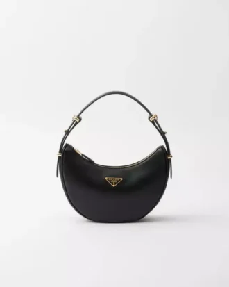 Prada Arqua Small Leather Shoulder Bag