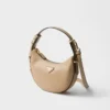 Prada Arqua Small Leather Shoulder Bag