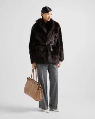 Prada Bonnie Extra-Large Leather Handbag