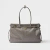 Prada Bonnie Large Leather Handbag