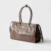 Prada Bonnie Large Leather Handbag