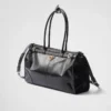 Prada Bonnie Large Leather Handbag