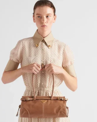 Prada Bonnie Medium Leather Handbag