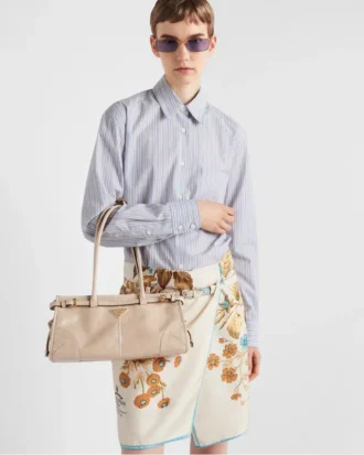 Prada Bonnie Medium Leather Handbag