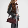 Prada Bonnie Medium Suede Handbag