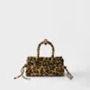 Prada Bonnie Mini Printed Leather Handbag