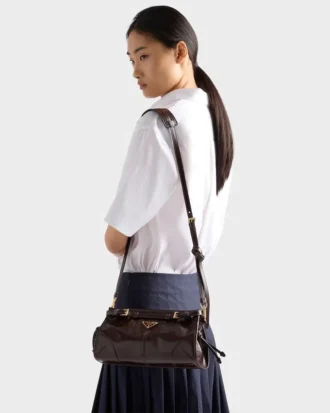 Prada Bonnie Small Leather Shoulder Bag