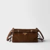 Prada Bonnie Small Suede Shoulder Bag
