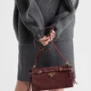 Prada Bonnie Small Suede Shoulder Bag