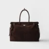 Prada Bonnie Suede Tote Bag