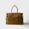 Prada Bonnie Suede Tote Bag